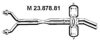 MERCE 1264903315 Middle Silencer